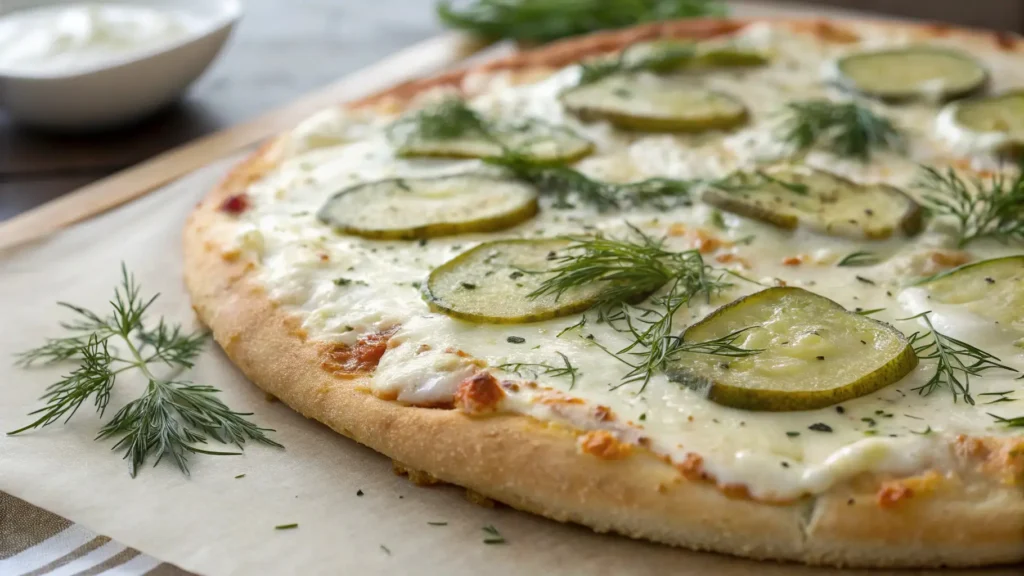 Pickle Pie Pizza: A Tangy Twist on a Classic Favorite 1 1 7