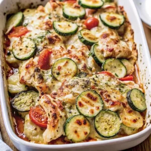 The Best Mediterranean Chicken Zucchini Bake: A Healthy One-Pan Wonder 2 Chicken Zucchini Bake
