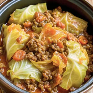 The Best Slow Cooker Unstuffed Cabbage Rolls 2 Slow Cooker Unstuffed Cabbage Rolls