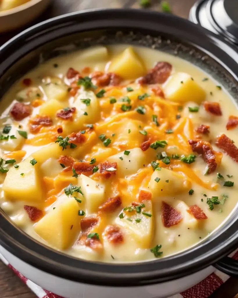 The Ultimate Crock Pot Crack Potato Soup: An Addictive Comfort Food 1 Crock Pot Crack Potato Soup