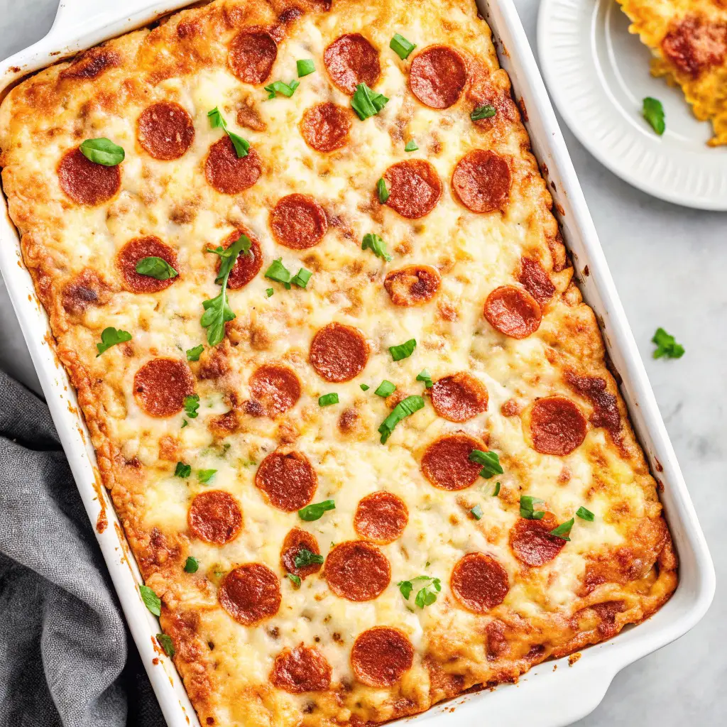 Pizza Pasta Casserole