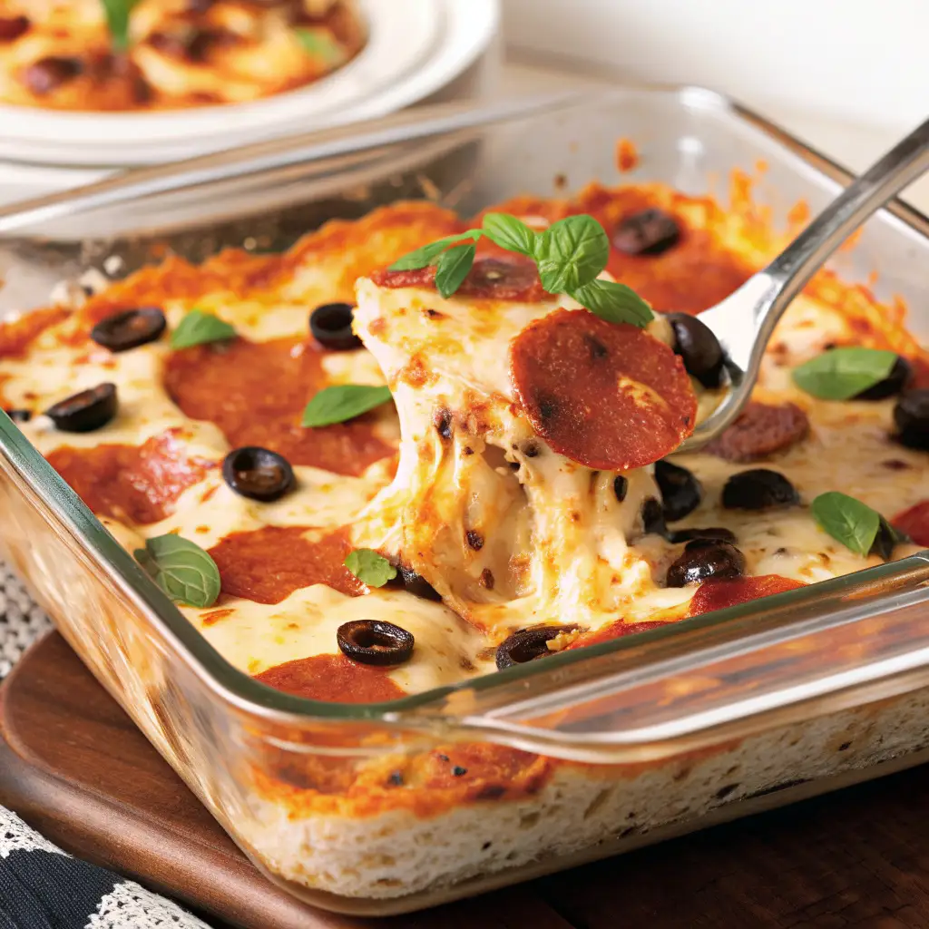 Cottage Cheese Pizza Bowl