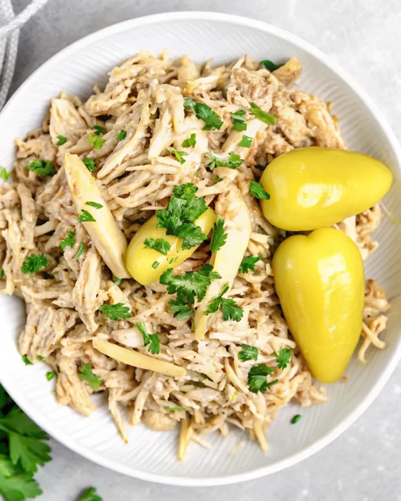 Crockpot Mississippi Chicken