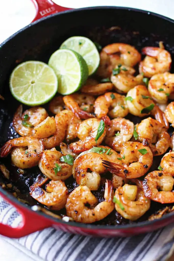 Garlic Honey Lime Shrimp (Easy 15-Minute Skillet Recipe) 1 Garlic Honey Lime Shrimp