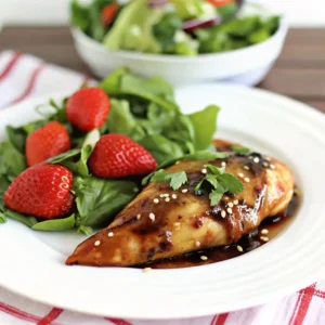 Strawberry Basil Chicken
