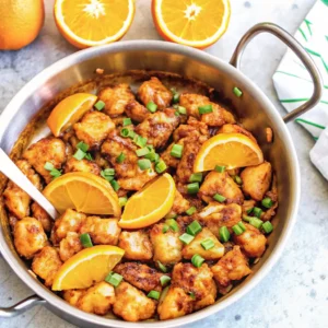 Healthier Orange Chicken