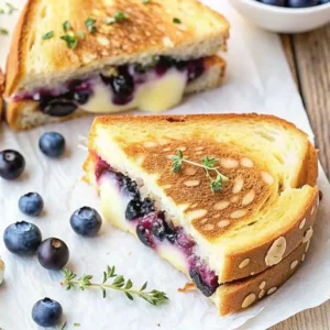 Blueberry Grilled Cheese