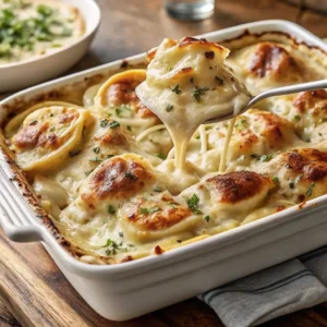 Lightened-Up Pierogi Casserole 3 pierogi casserole