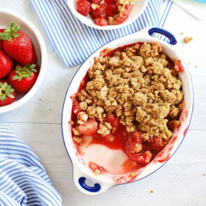 Strawberry Crumble