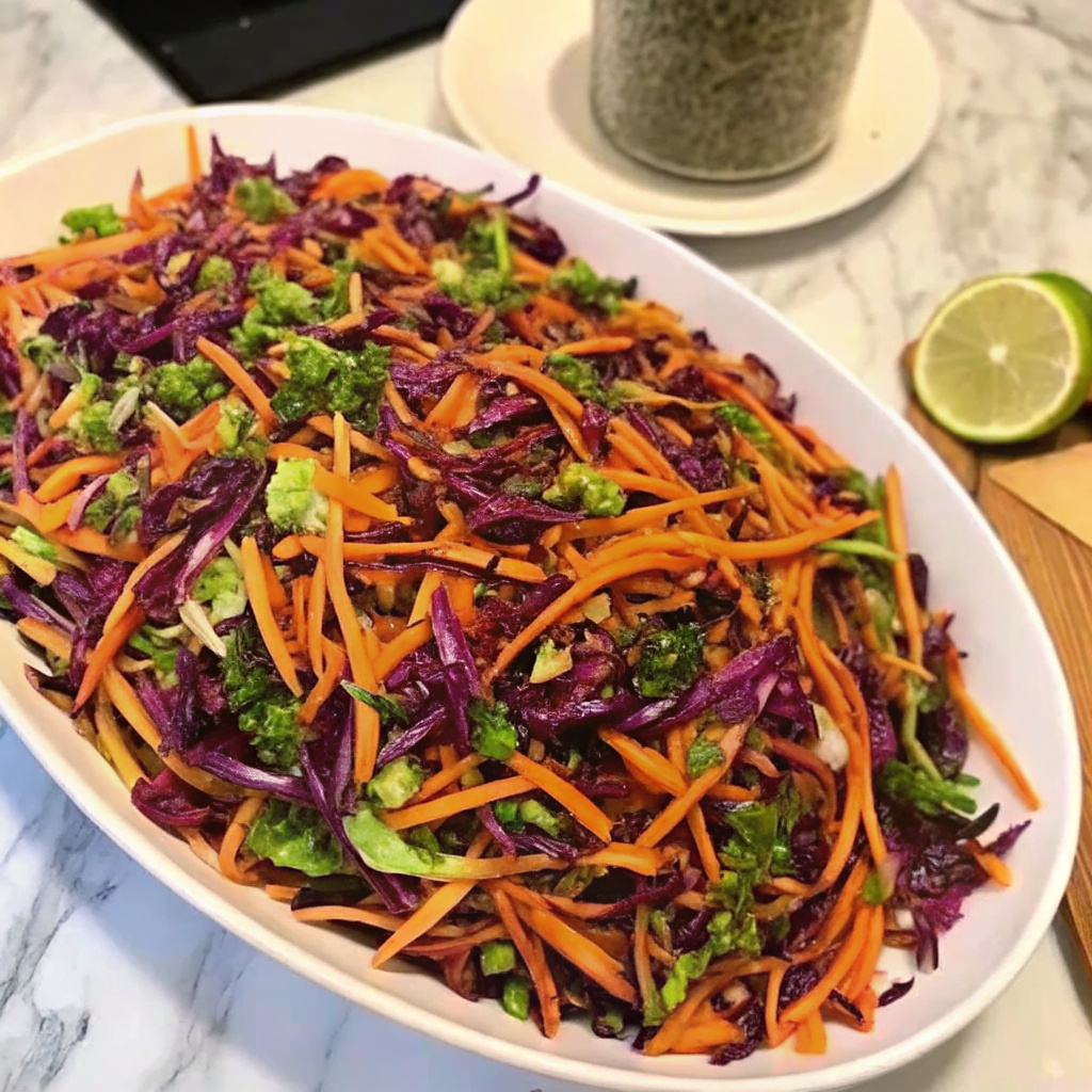 Chilled Purple Cabbage Salad