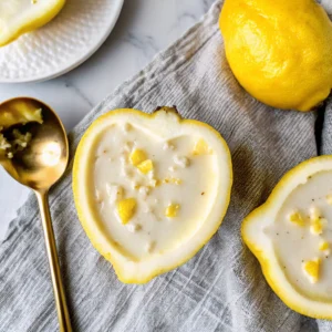 Lemon White Chocolate Posset