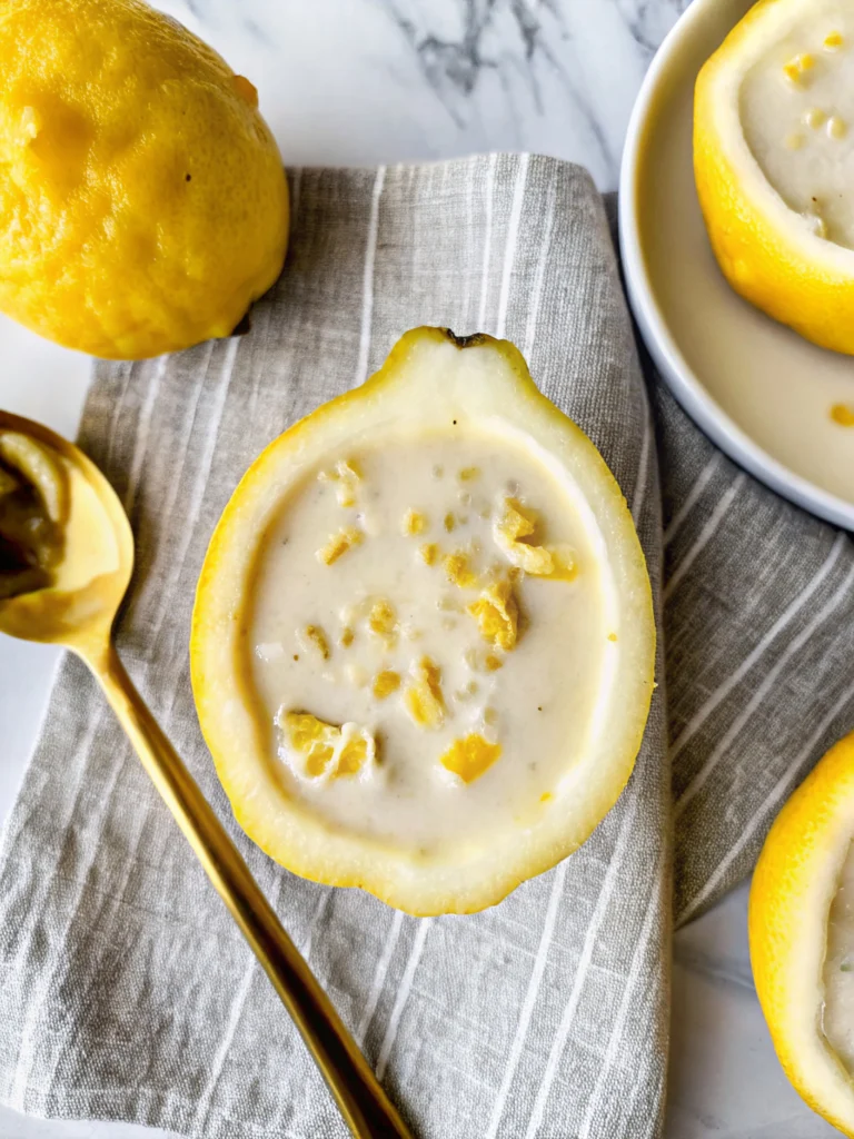 Lemon White Chocolate Posset