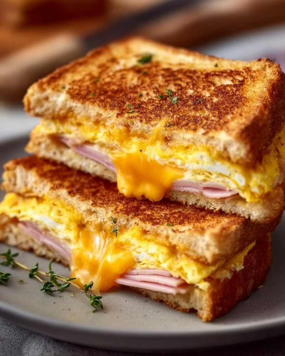 Egg and Ham Breakfast