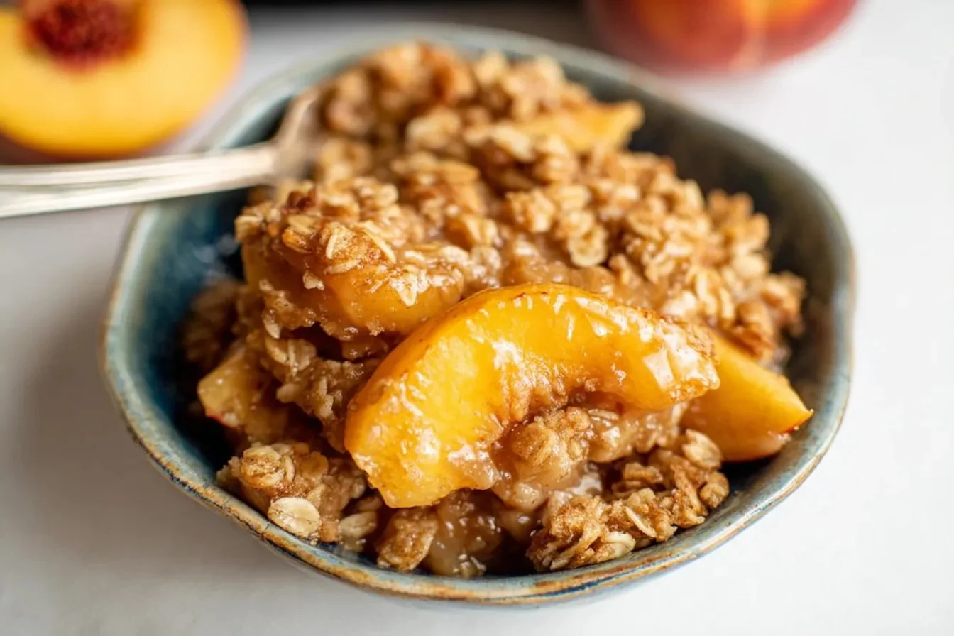 Peach Crisp 1 Peach Crisp