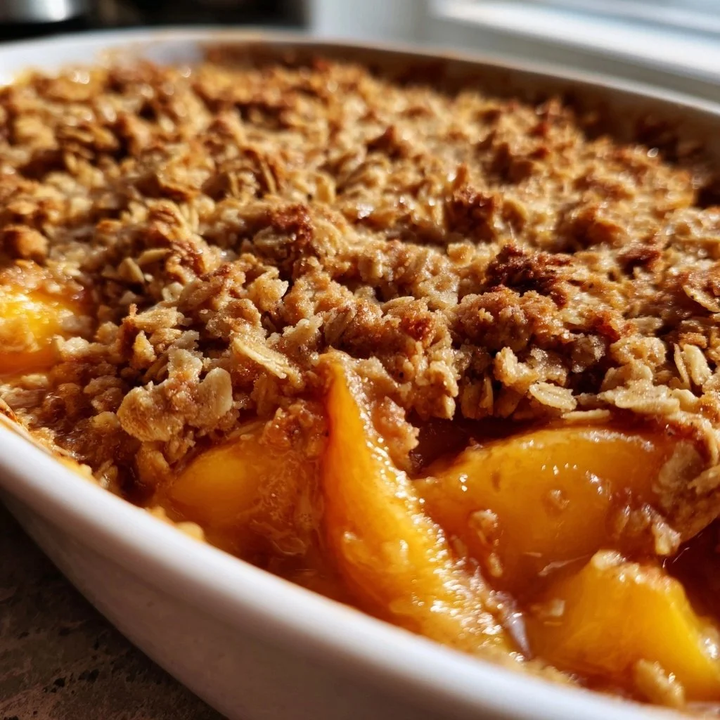 Peach Crisp: Discover the Ultimate Summer Dessert Recipe! 1 Peach Crisp: Discover the Ultimate Summer Dessert Recipe!